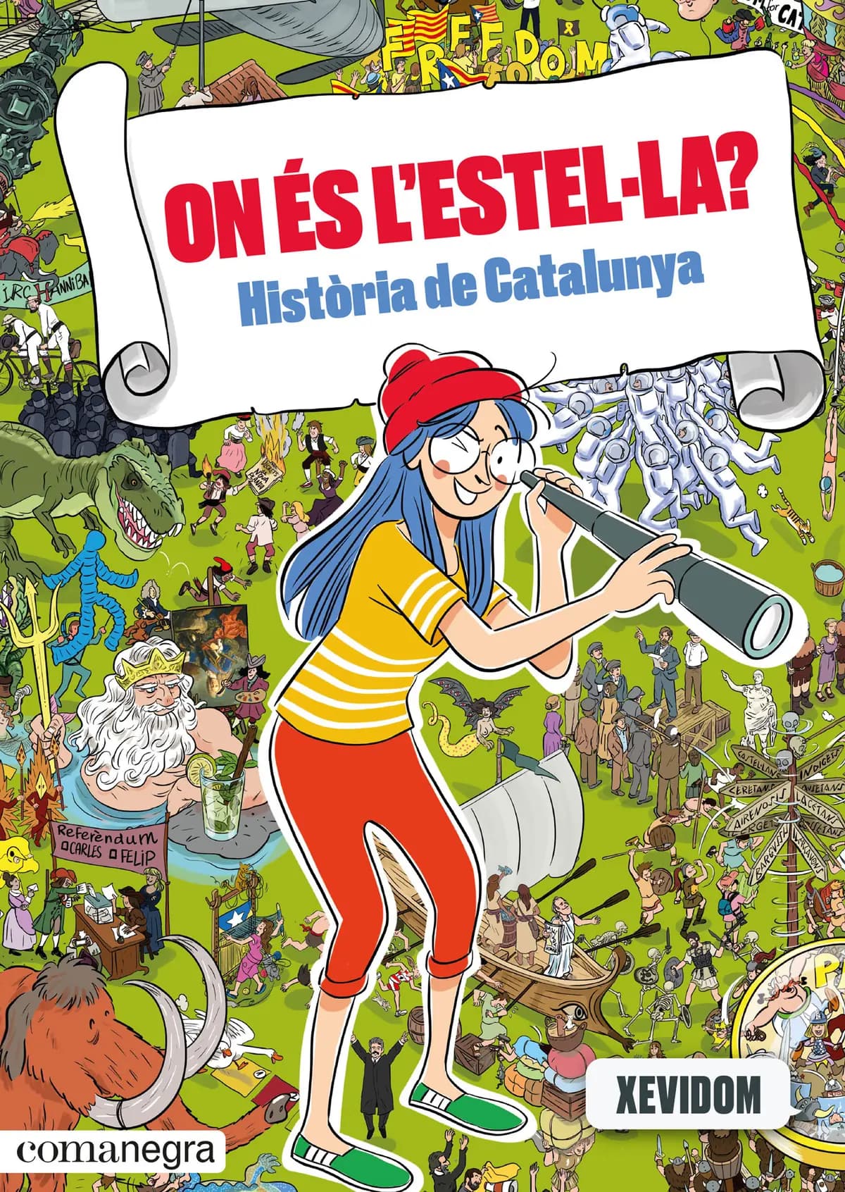 Portada d’«On és l’Estel·la? Història de Catalunya» (Comanegra)