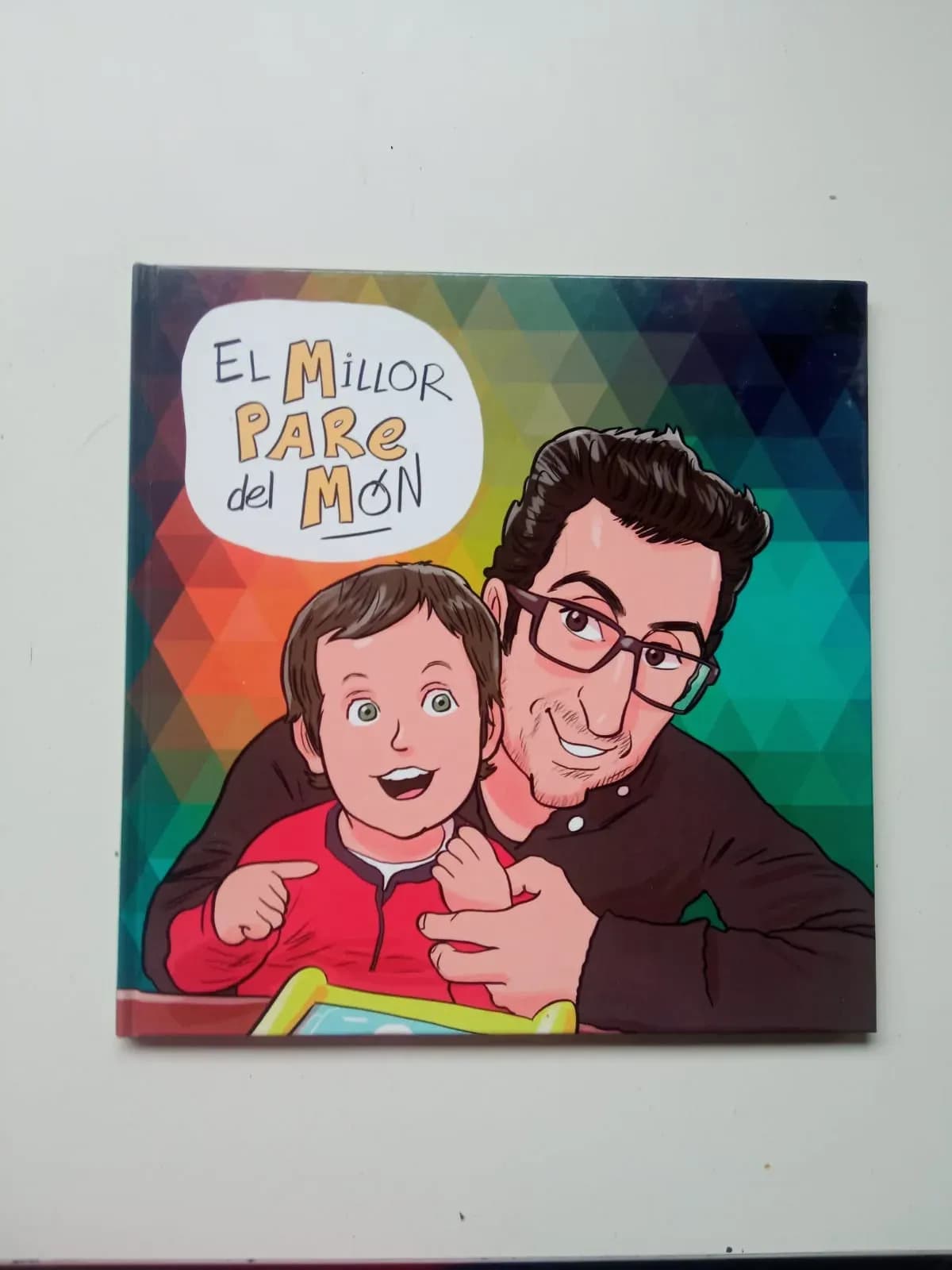 Portada del conte personalitzat «El millor pare del món»
