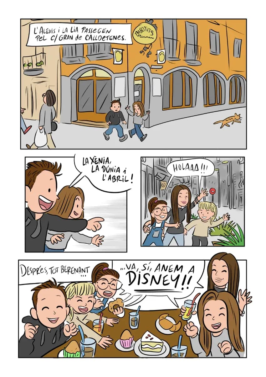 Revista de còmic — pàgina interior 1