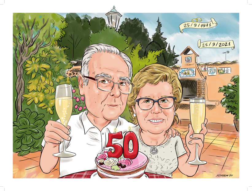 regal original 50 anys de casats